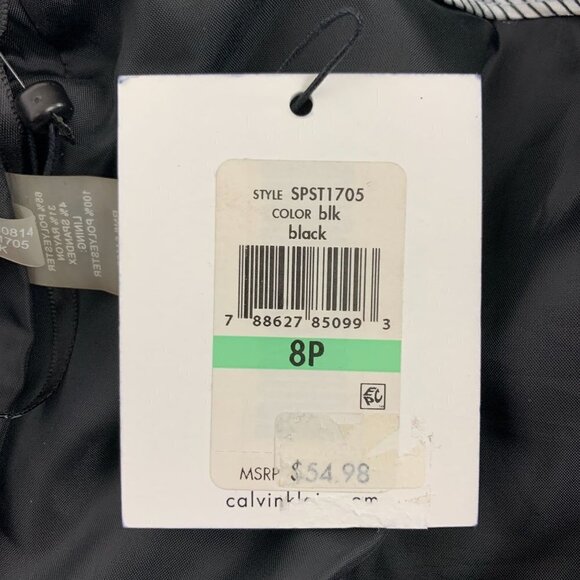 Calvin Klein Petite Size Pencil Skirt - Black, Size 8P NWT - Picture 8 of 11